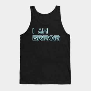 Neon Error Tank Top